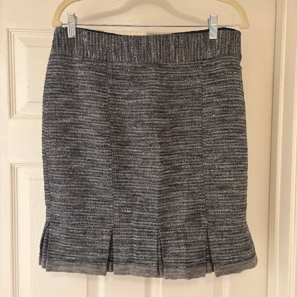 NEW Nanette Lepore All Night Skirt, Indigo 8